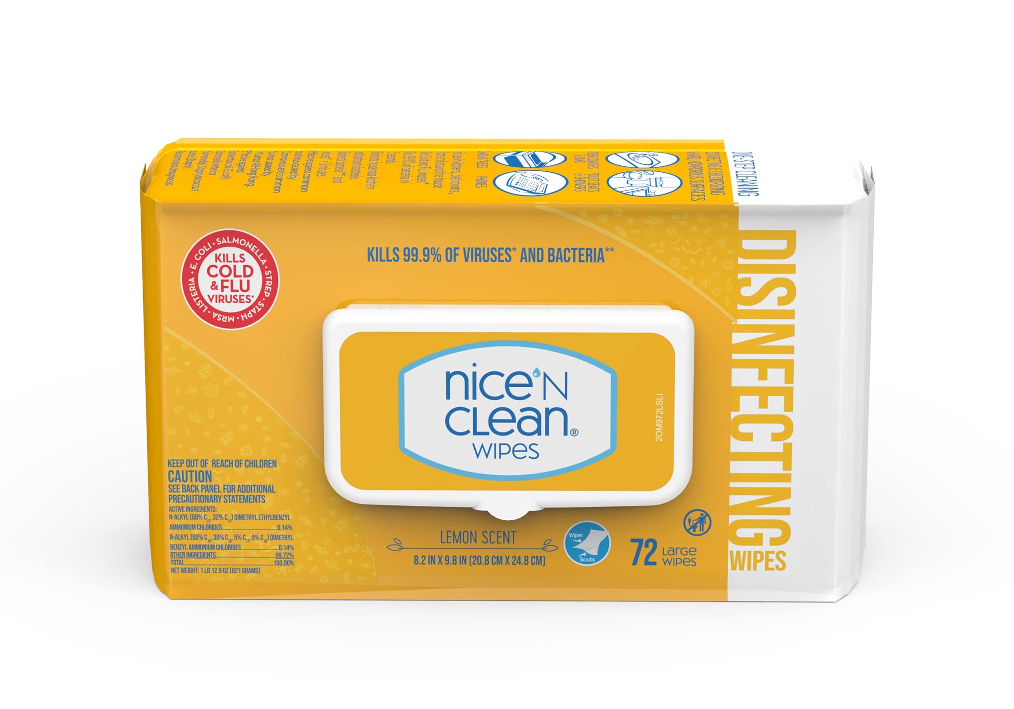 Disinfecting Surface Wipes 72ct (72 Count)