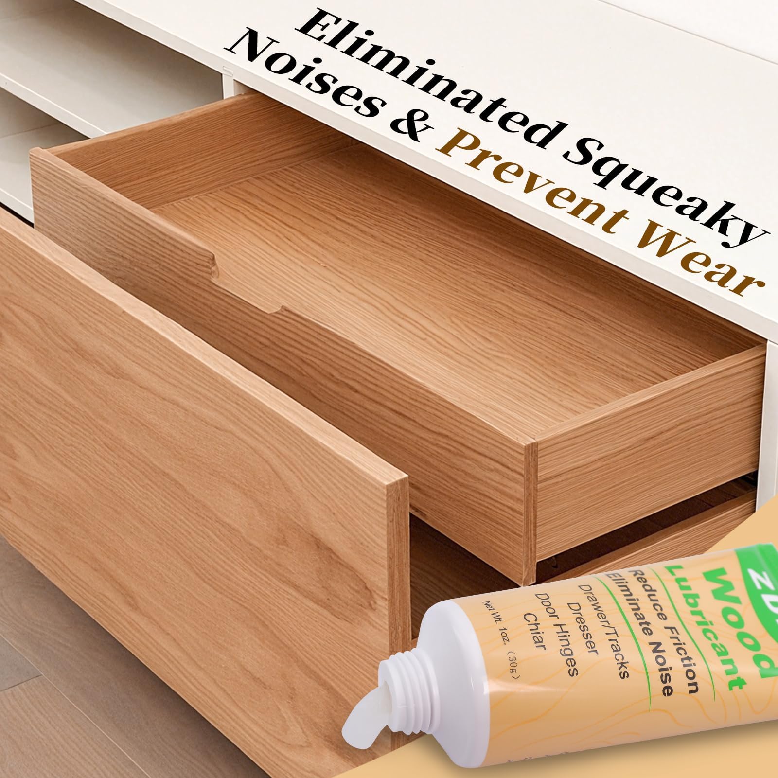 Wood Drawer Wax Lubricant Paste Door Lubricant Wear