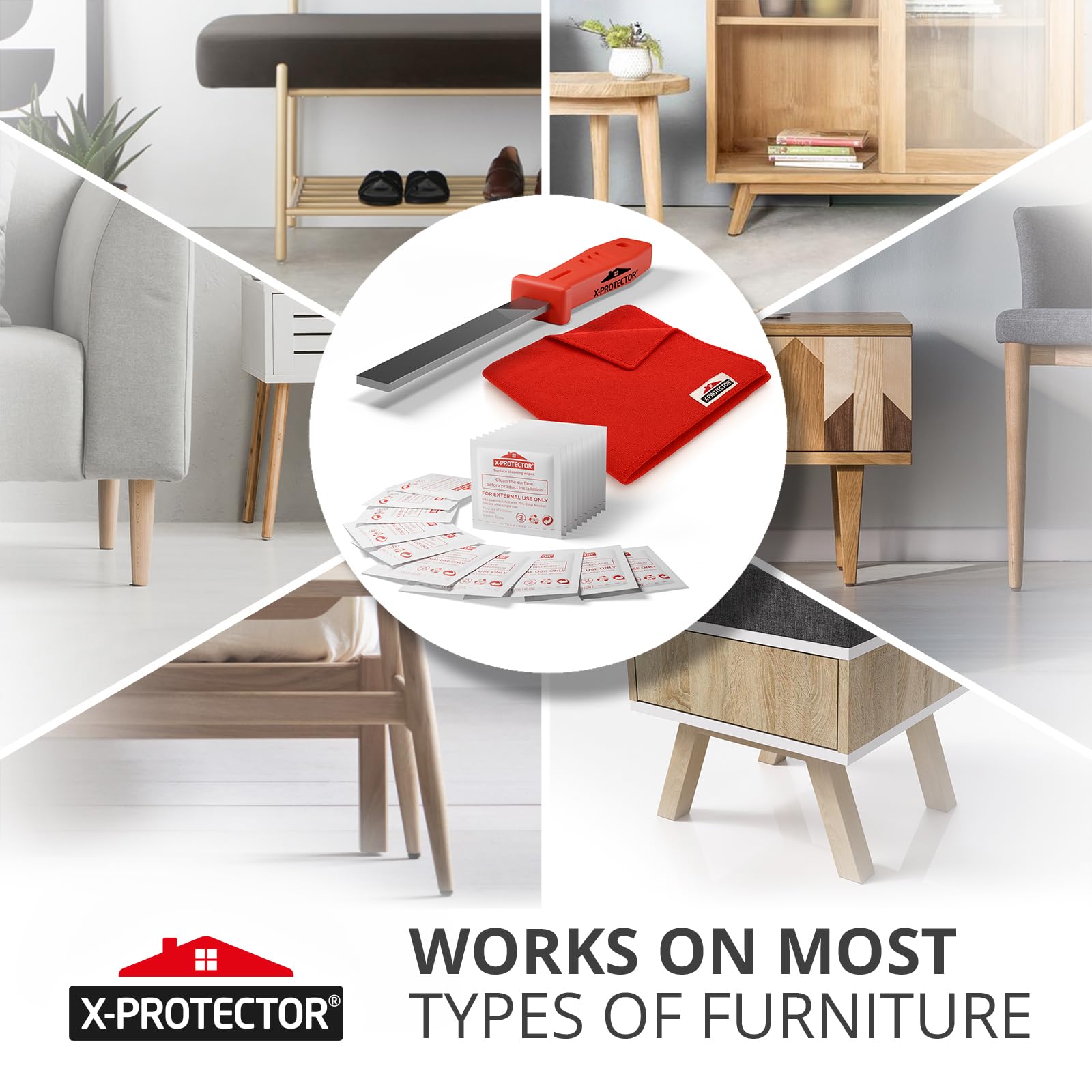 Furniture Pads Preparation Set