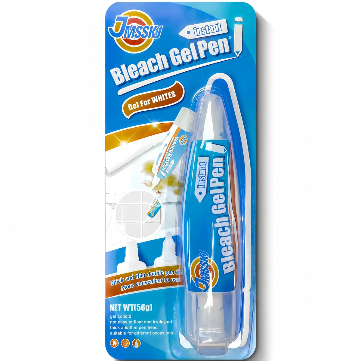 Bleach Pen for Clothes & Grout