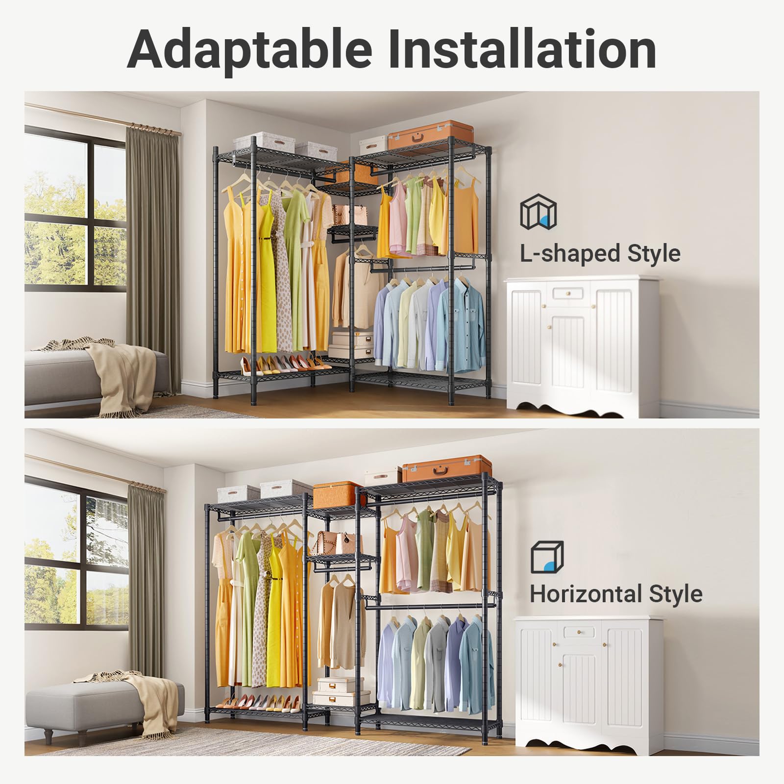 Classic V6 Plus Wire Garment Rack