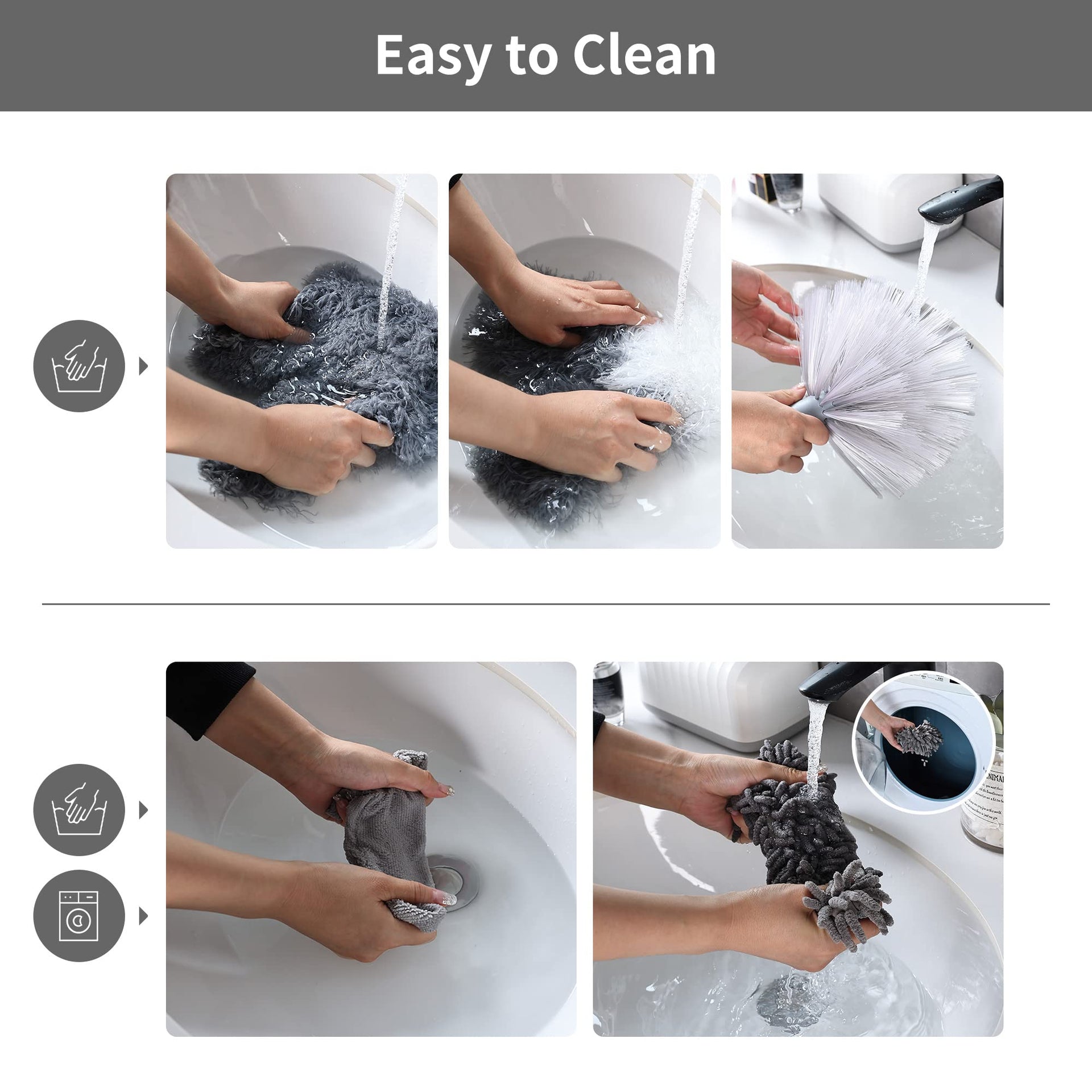 Microfiber Feather Duster 7PCS