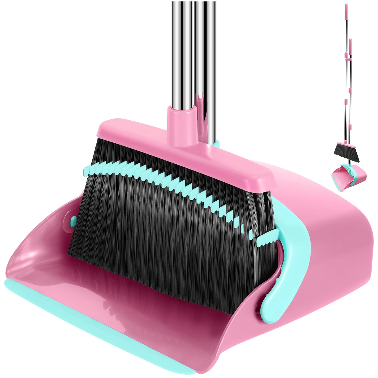 Broom and Dustpan Set with 52
