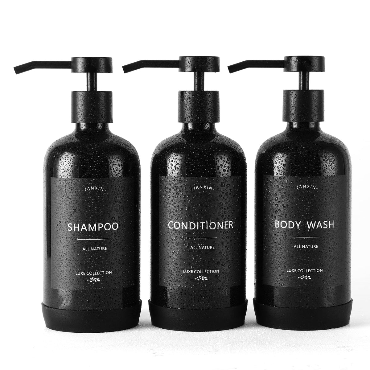 Shampoo and Conditioner Dispenser Set of 3 (3 Count)