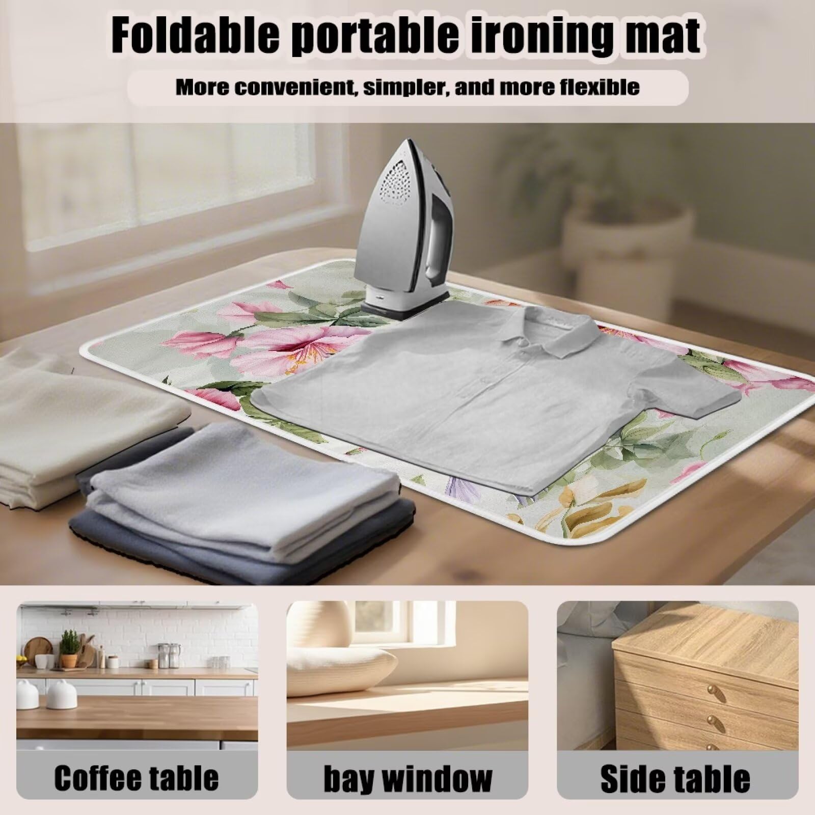 Hummingbird Ironing Mat for Table top Washer