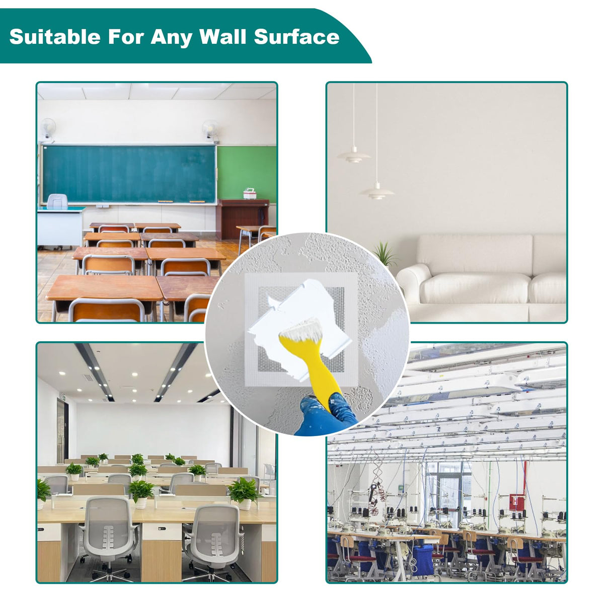 10 Pack Drywall Repair Kit for Large Holes