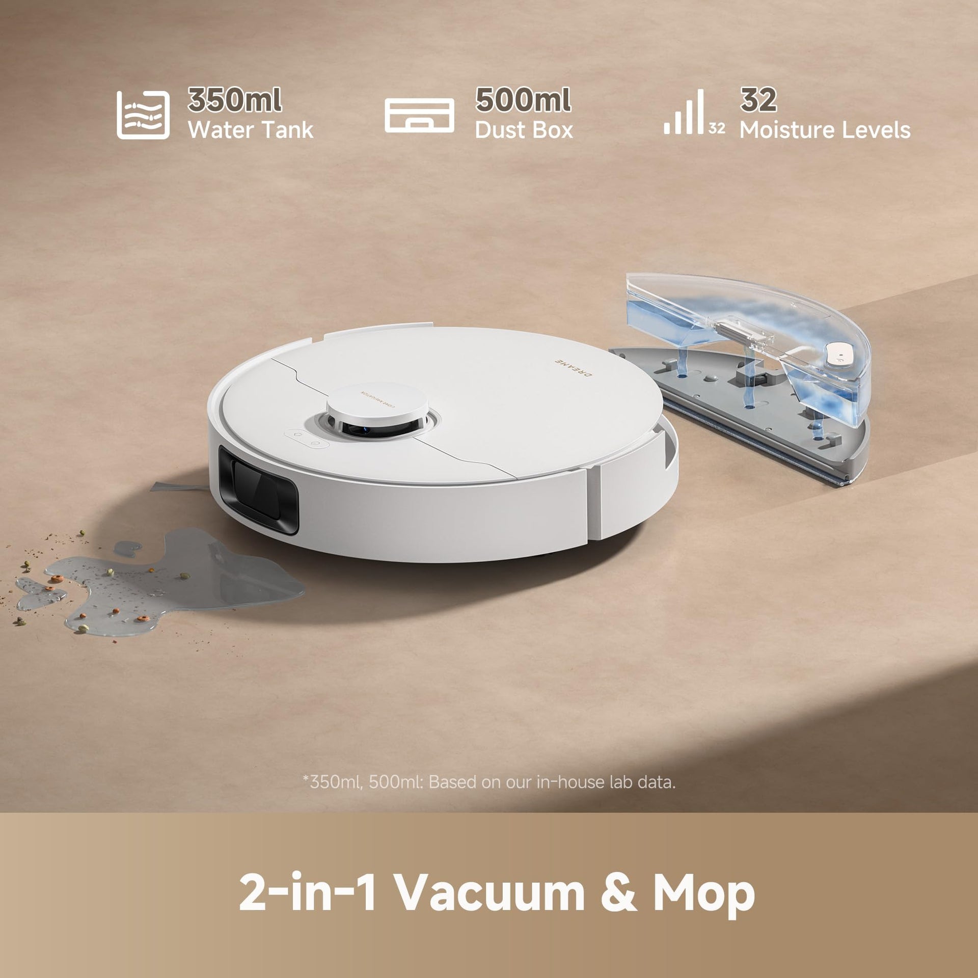 D20 Plus Robot Vacuum and Mop