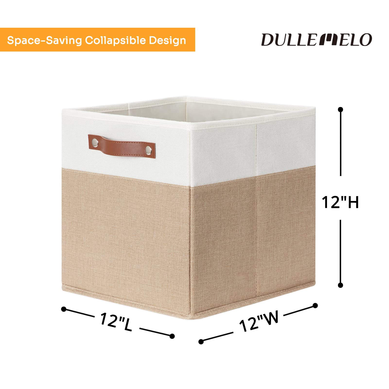 Cube Storage Bins (4 Count)