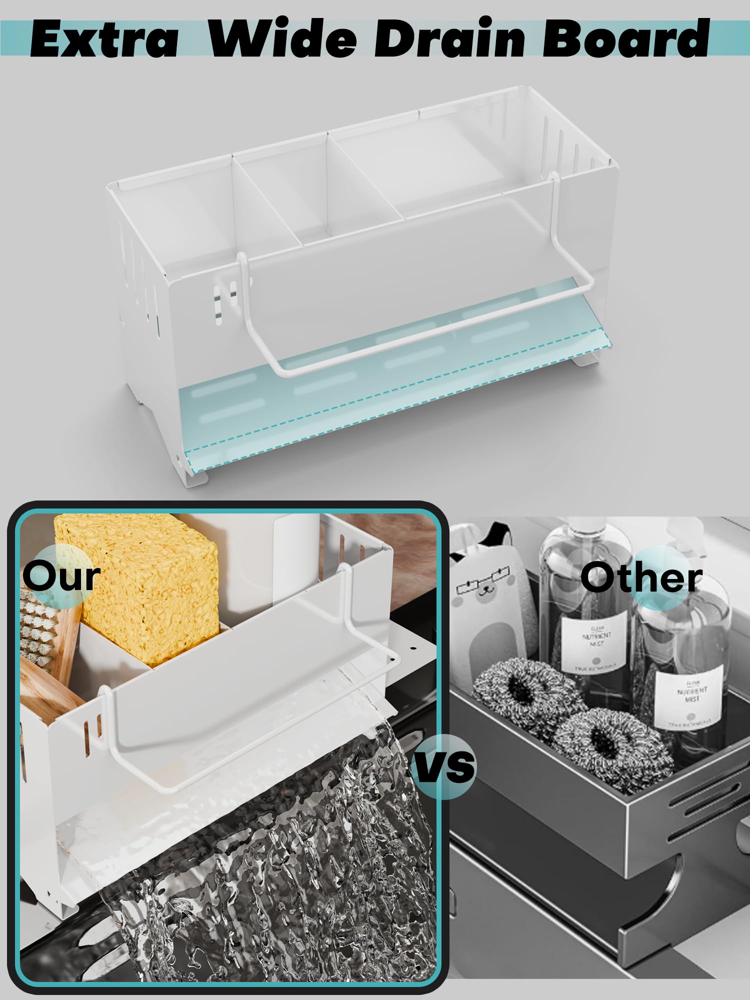 Kitchen Sink Caddy Organizer
