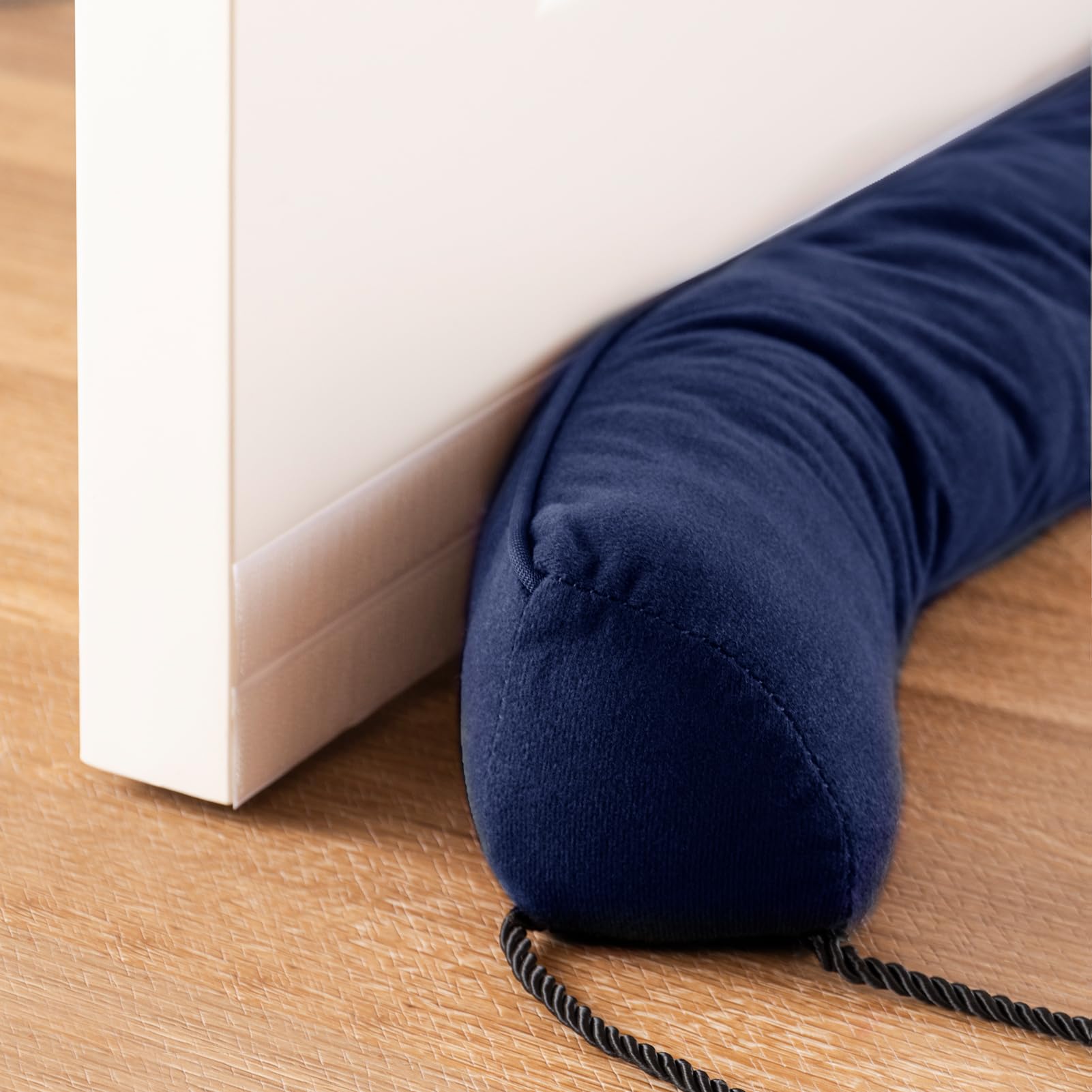 Door Draft Stopper with Removable Washable Cover