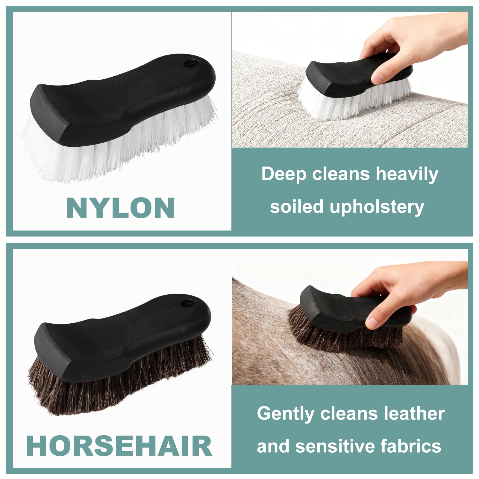 Upholstery Brush Set (2 Count)
