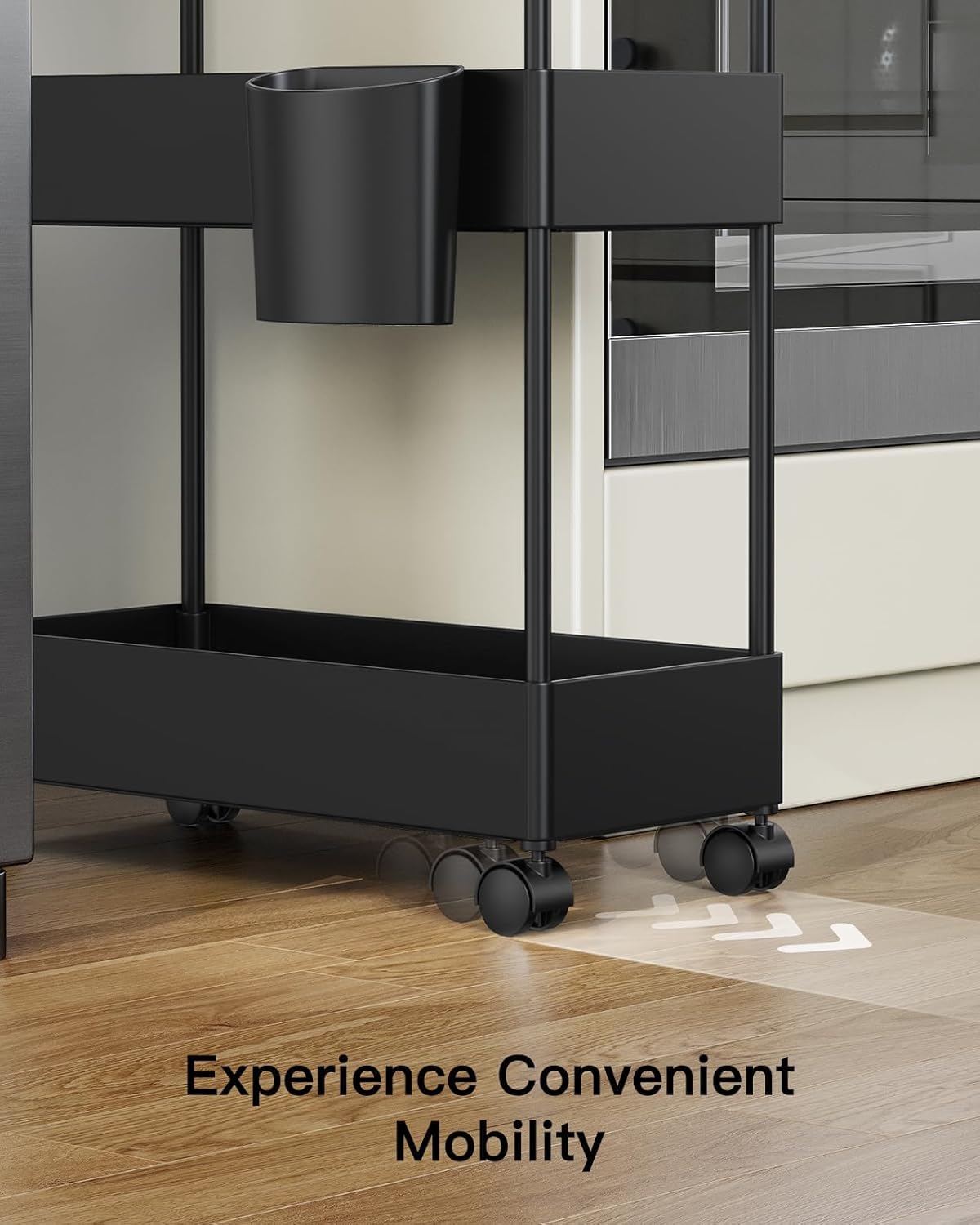 3 Tier Bathroom Storage Cart