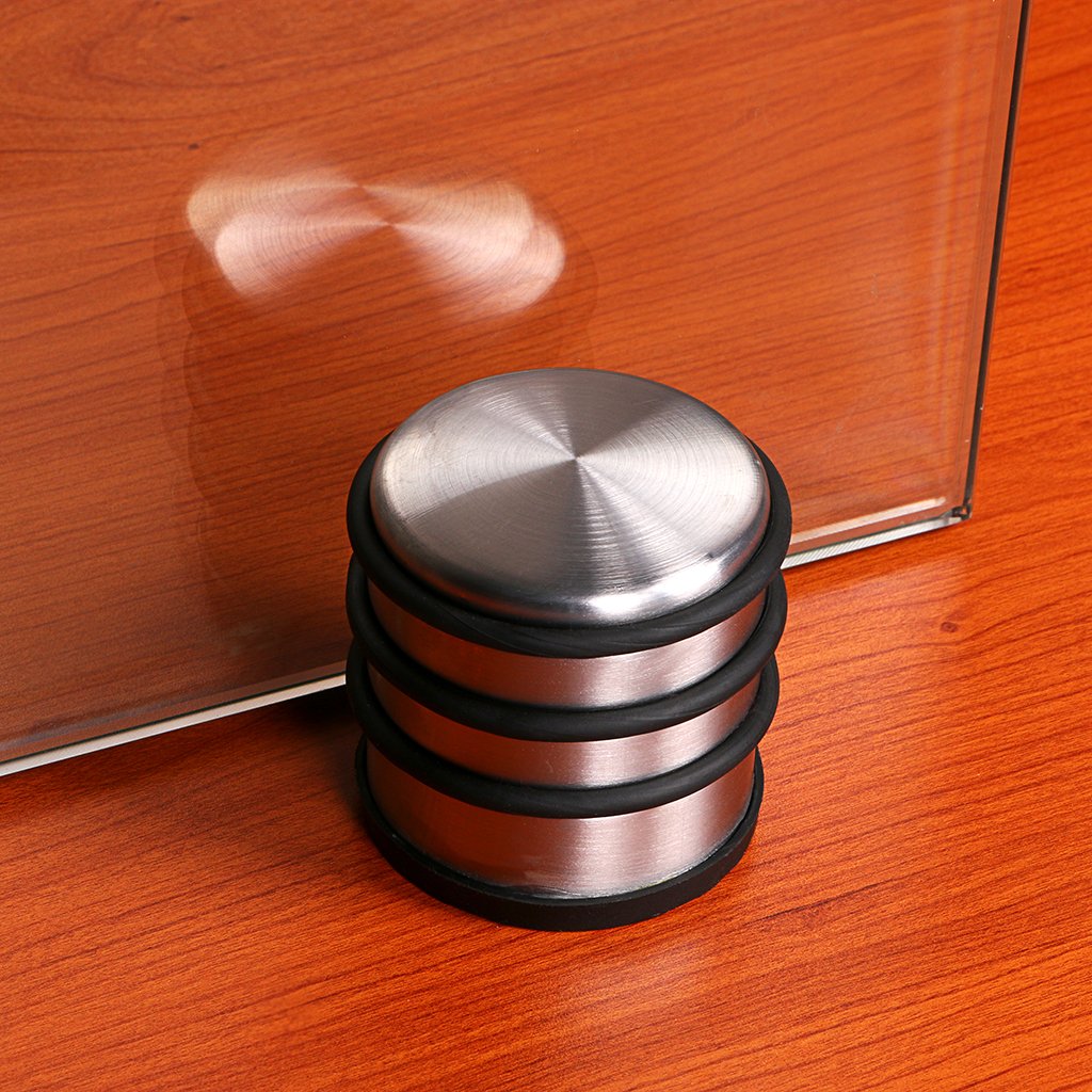 Heavy Duty Floor Door Stopper No Drill