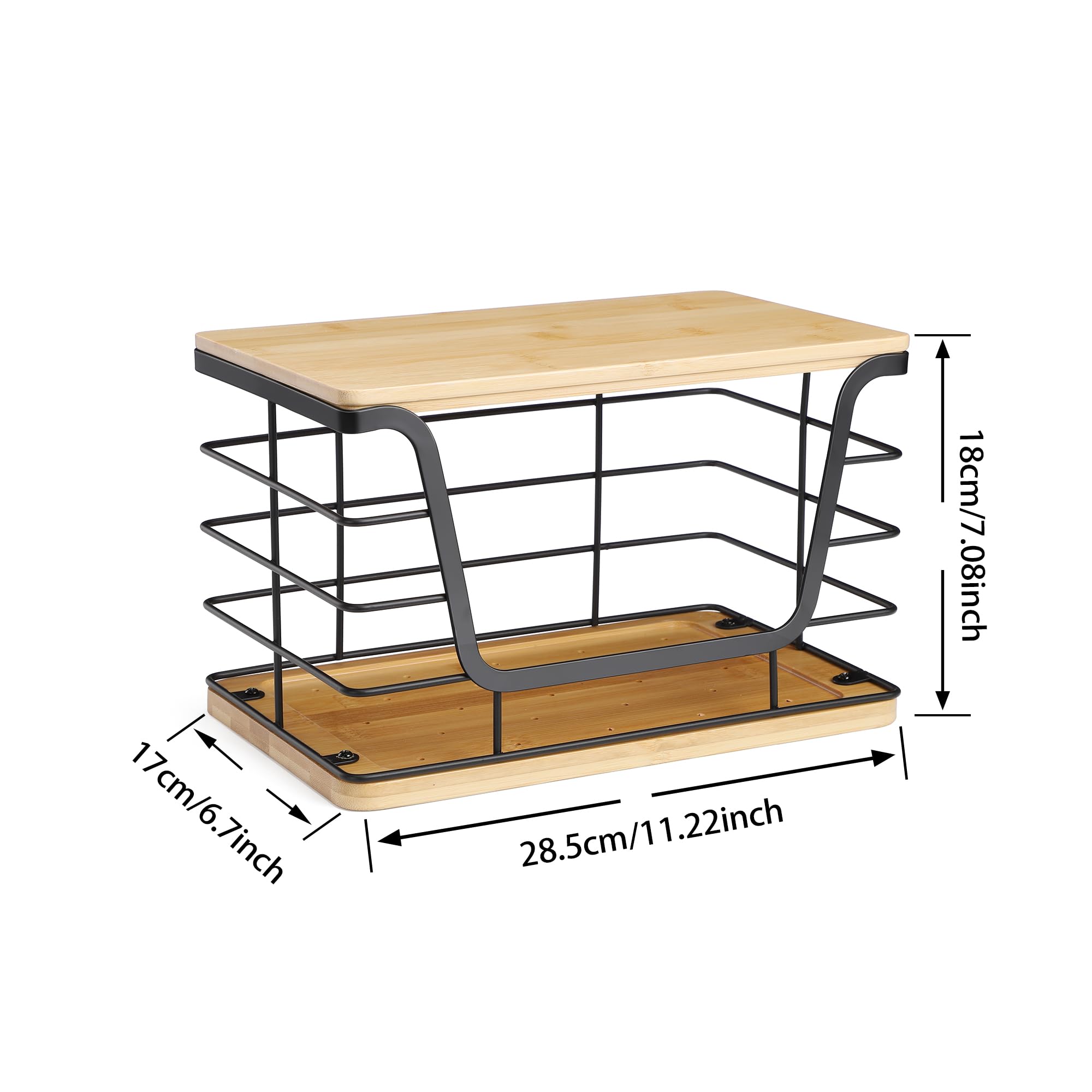 Large Wire Basket for Kitchen Pantry