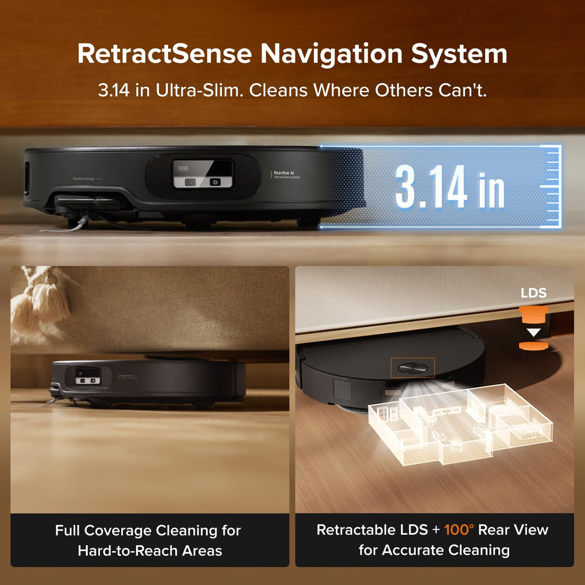 Qrevo Edge 2 Robot Vacuum and Mop