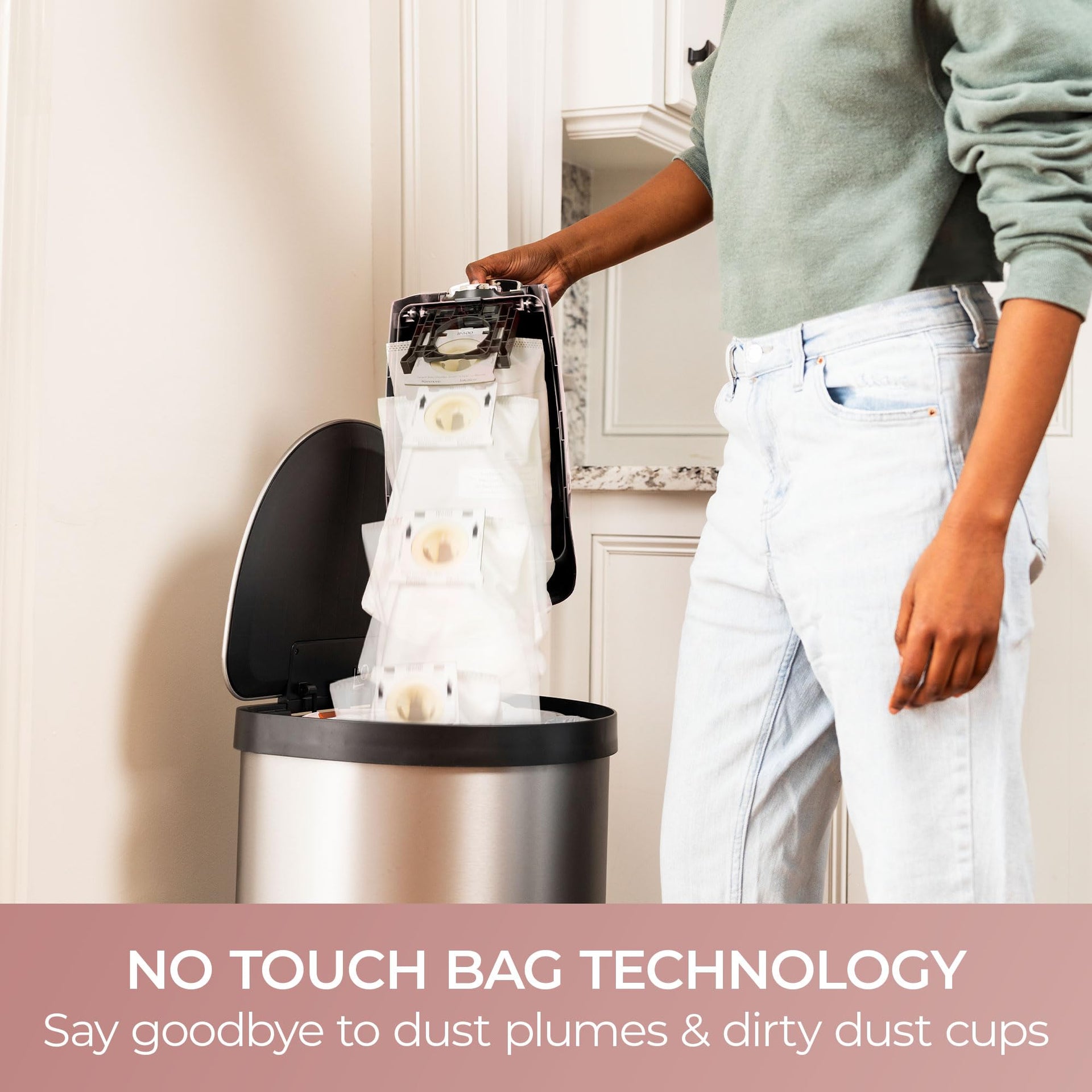 Intuition Bagged Upright Vacuum with Hair Eliminator Brushroll