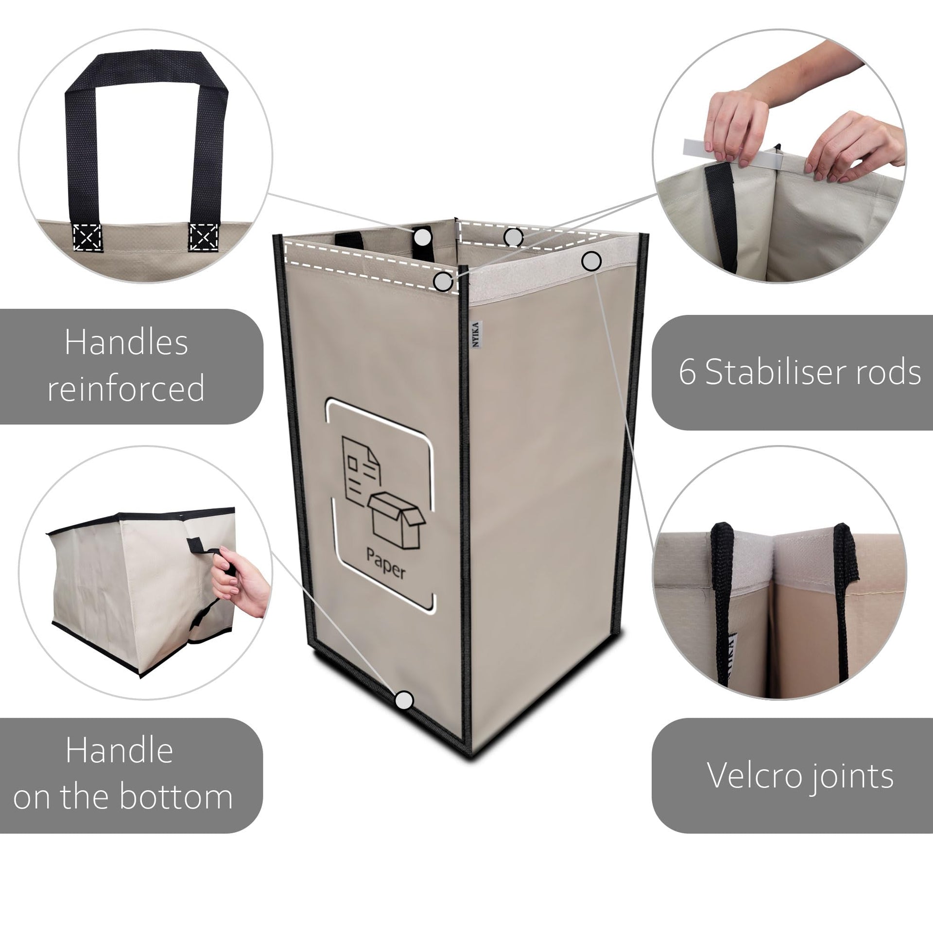 Recycling Organizer (3 Count)