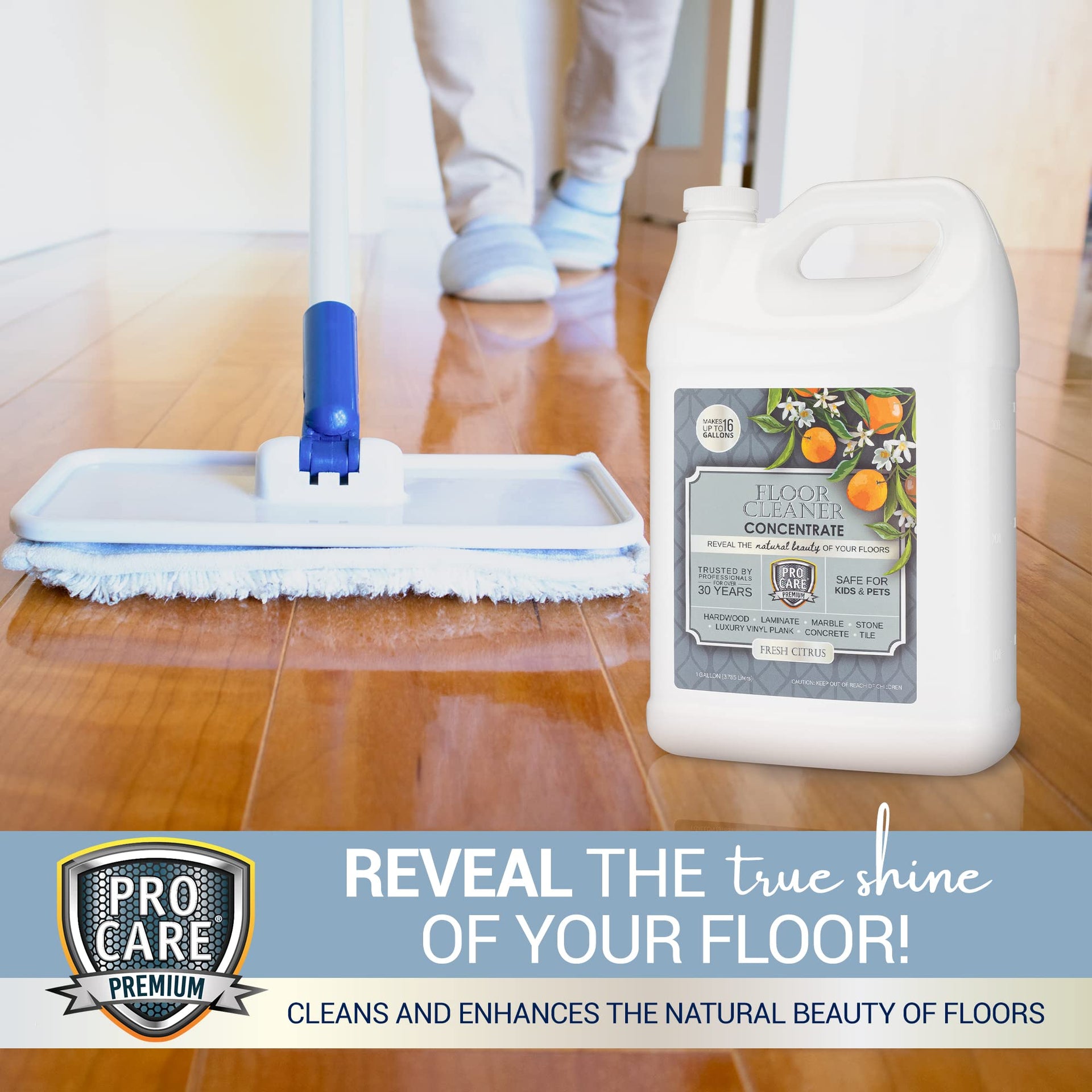Citrus Floor Cleaner Concentrate (128 Fl Oz)