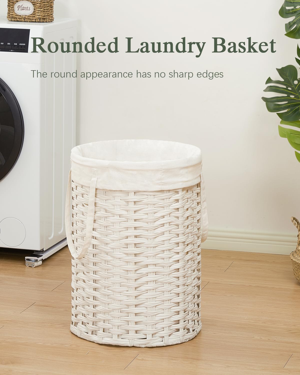Laundry Hamper Laundry Basket Round 19 Gal