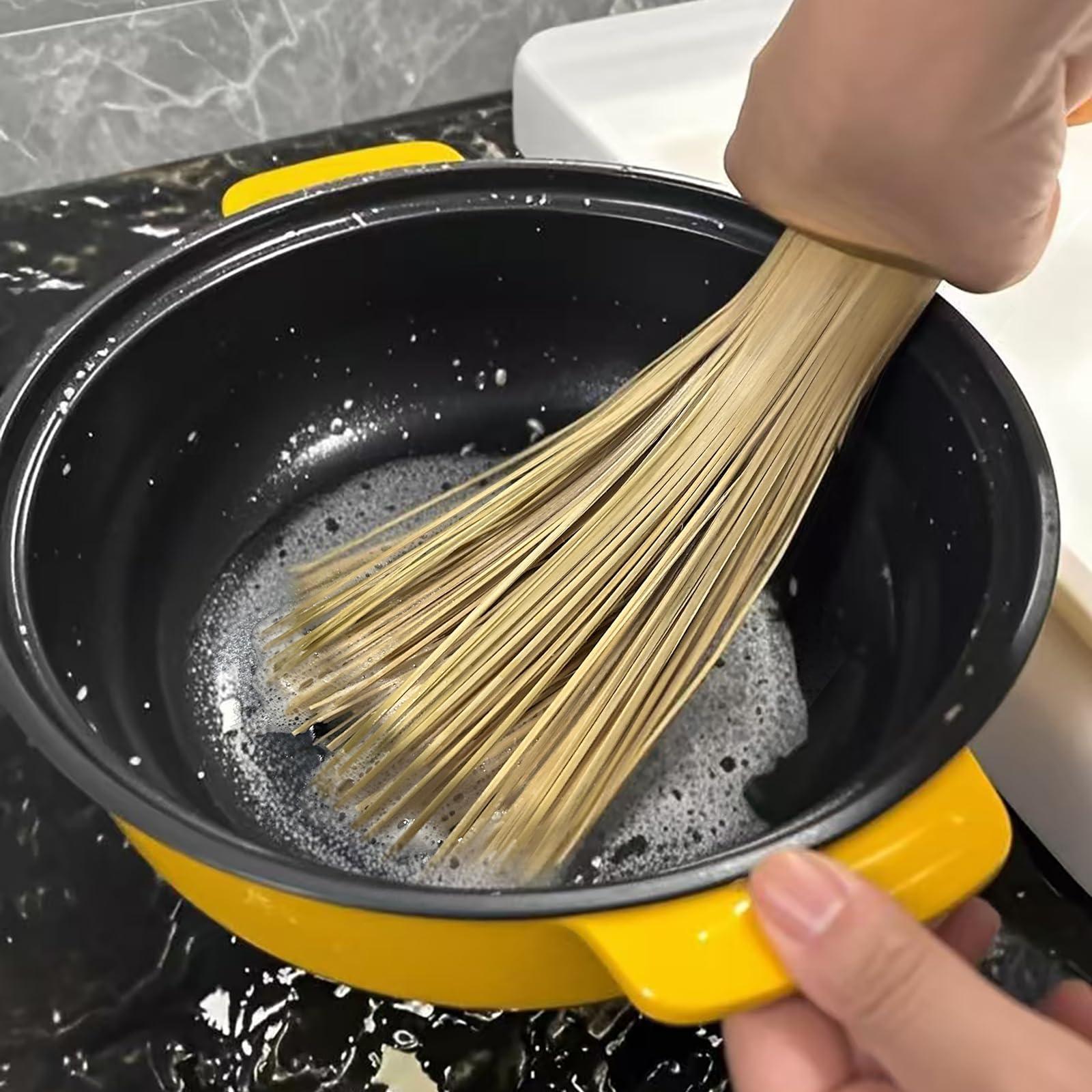 2 Pack Upgraded Bamboo Wok Brush (2 Count)