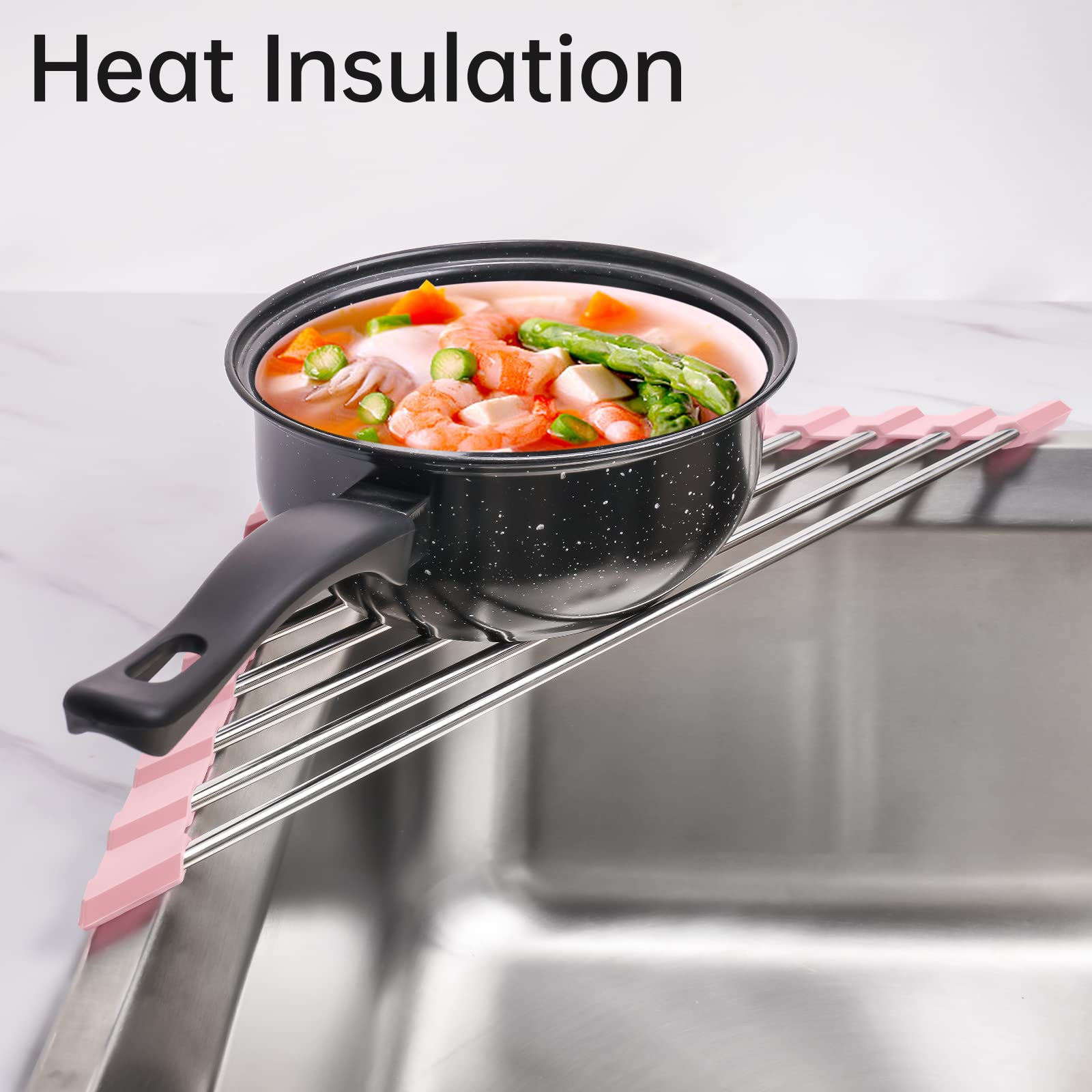 Triangle Foldable Dish Drying Rack