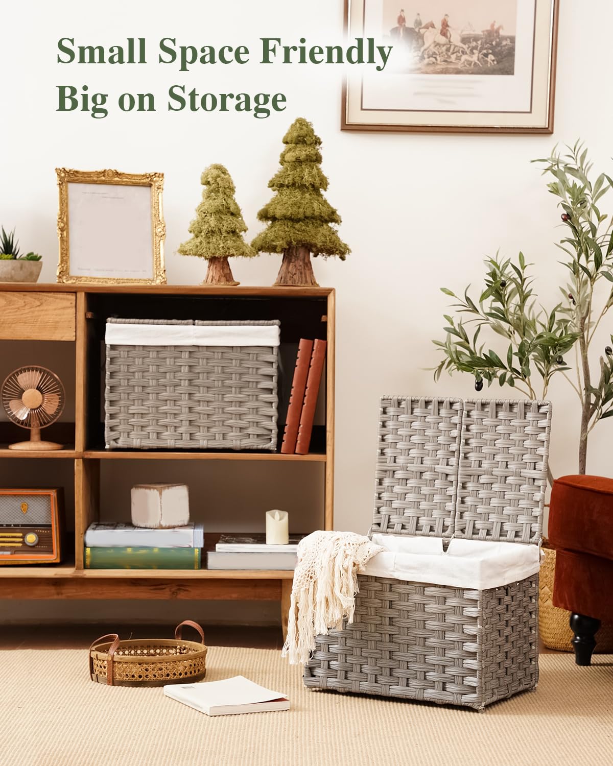 Storage Basket with Lid