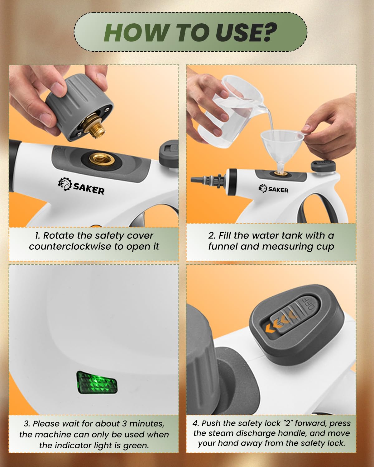 Handheld Steam Cleaner Upgraded