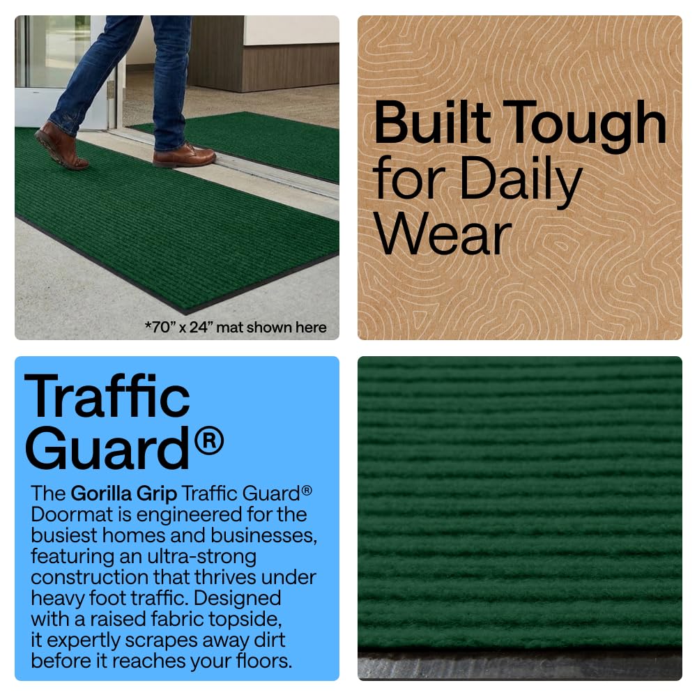Waterproof Traffic Guard Door Mat (2 Count)