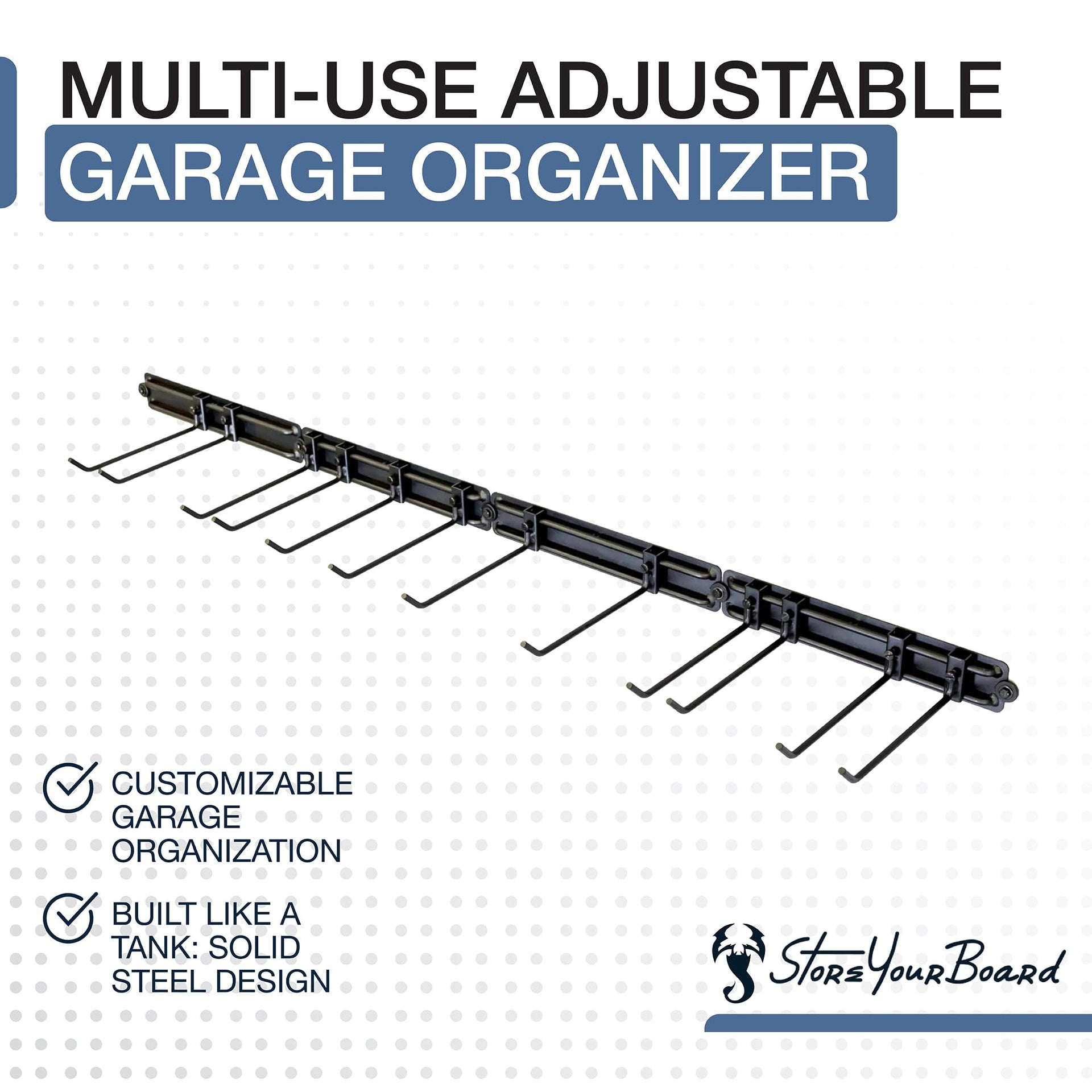 Modular Garage Tool Organizer (4 Count)