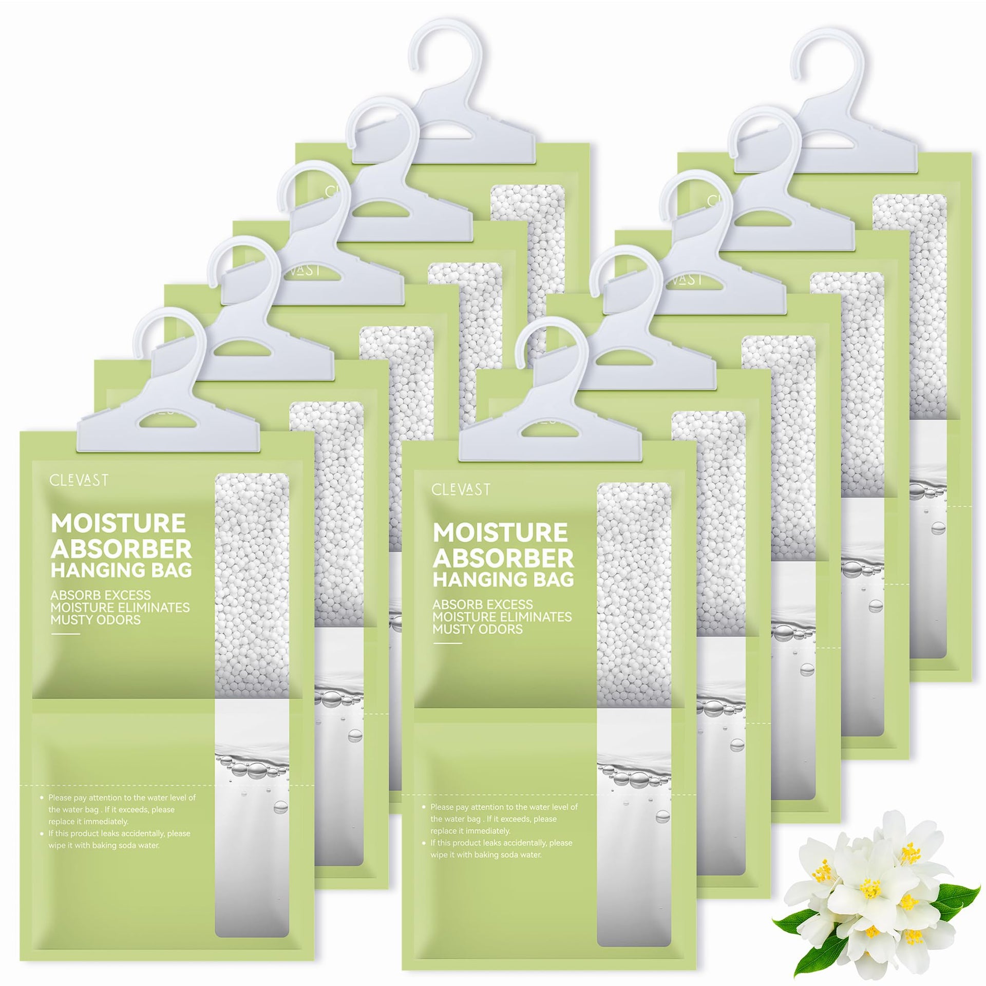 Moisture Absorbers Packets 10 Pack (10 Count)