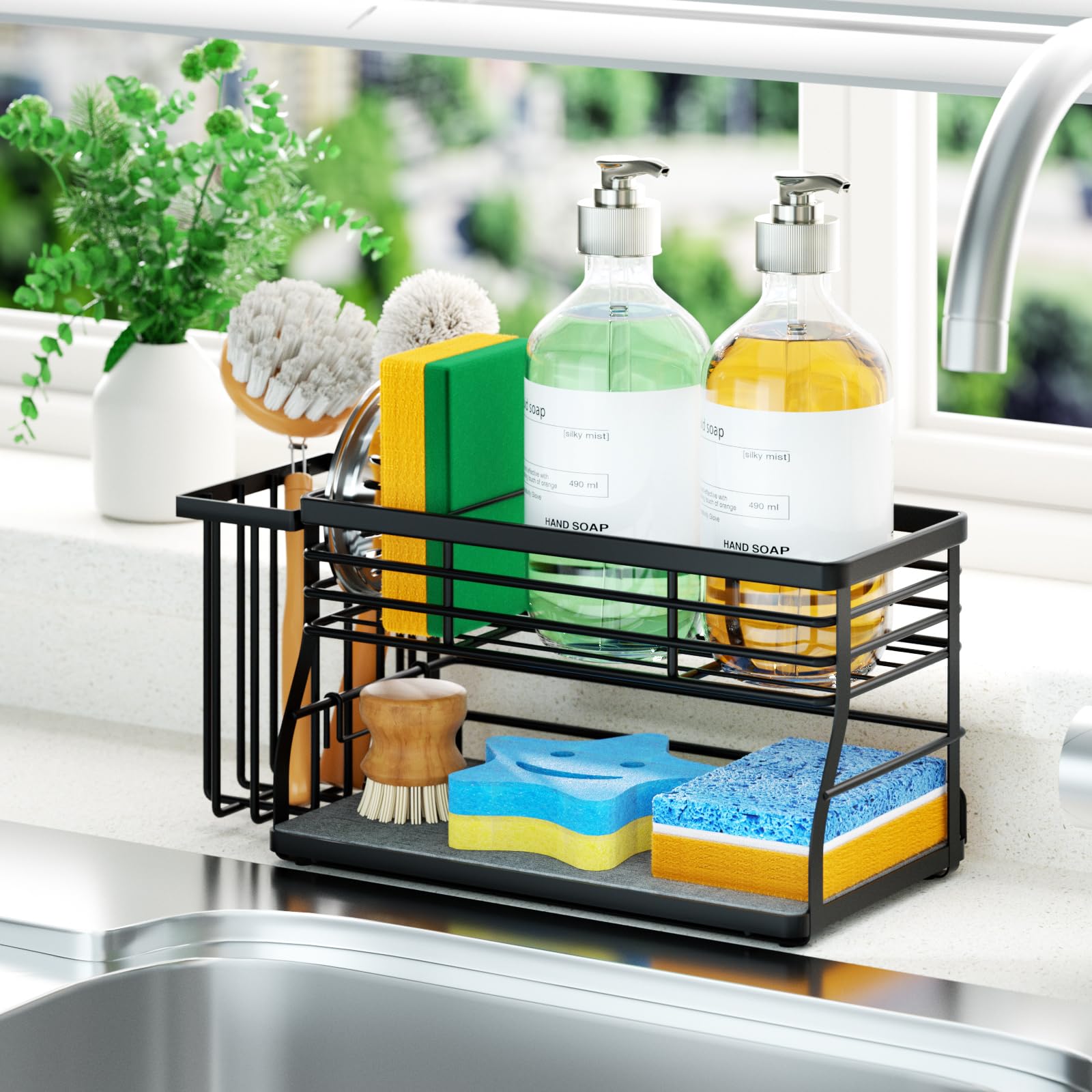 Sponge Holder for Kitchen Sink