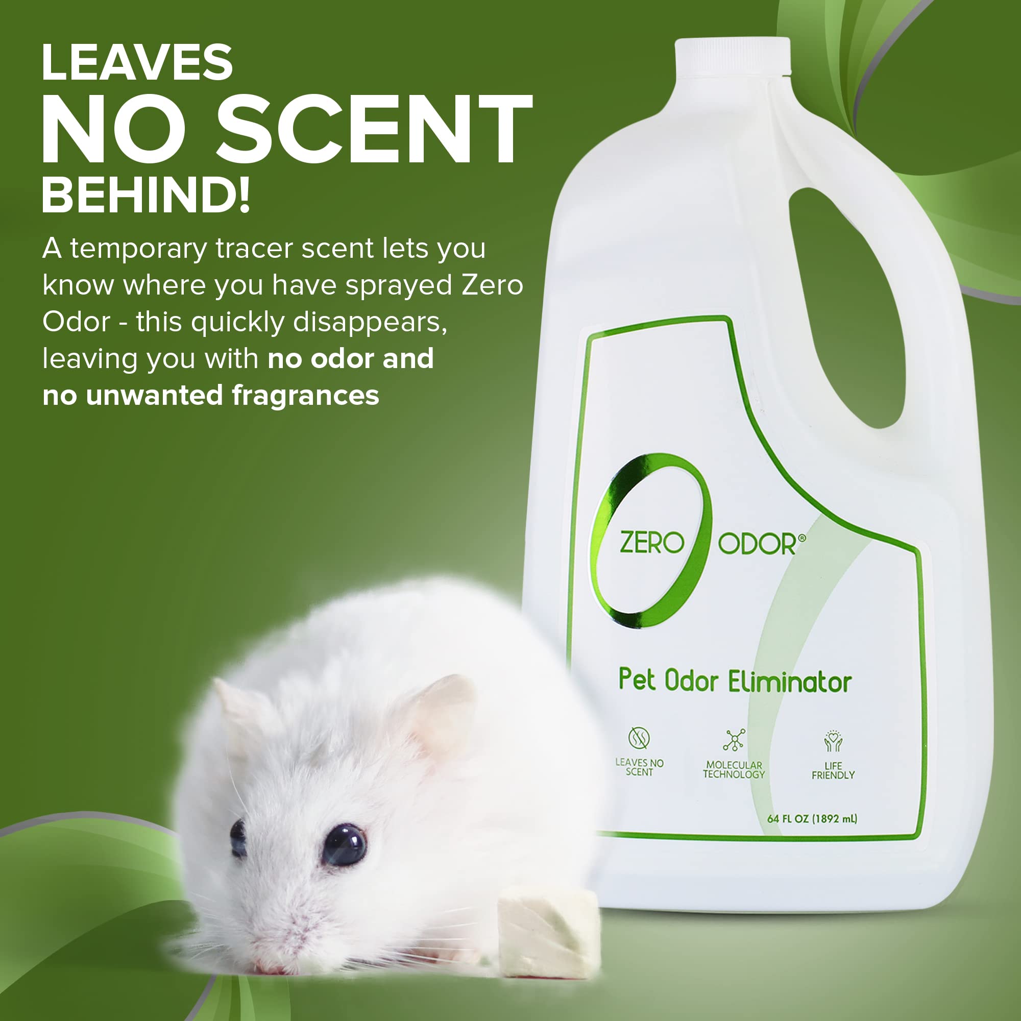 Pet Odor Eliminator Refill for Dog & Cat Urine (64 Fl Oz)