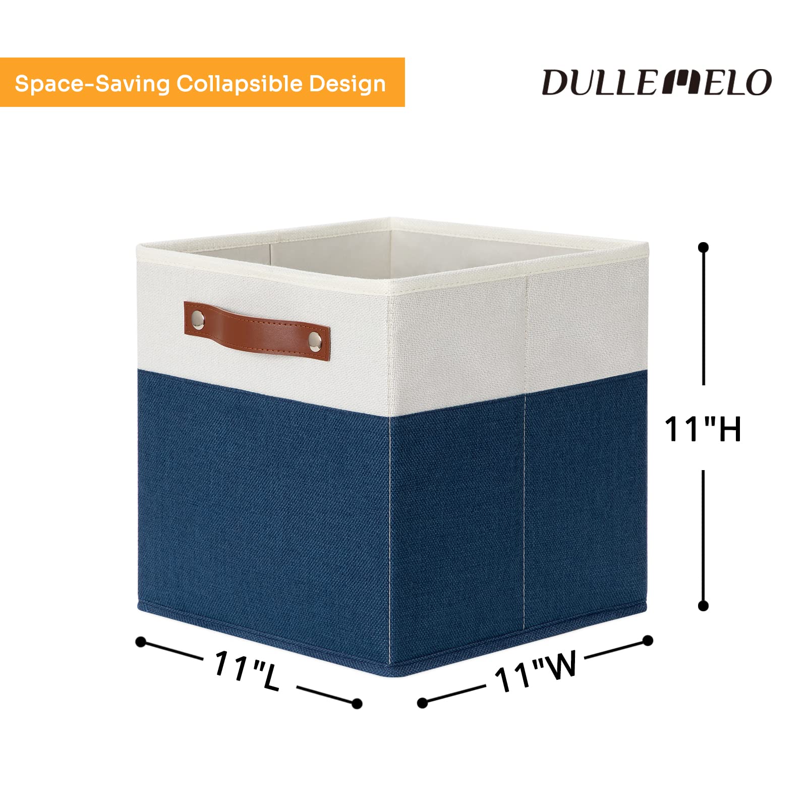 Fabric Bins for Cube 11x11 (4 Count)