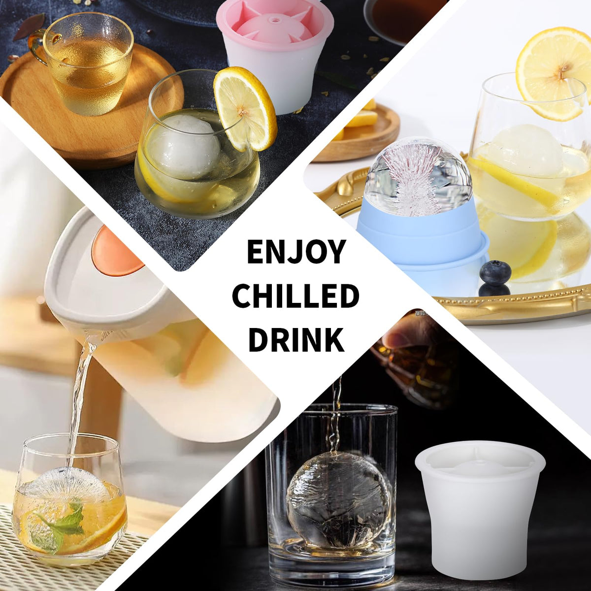 Ice Molds 6 PCS (6 Count)