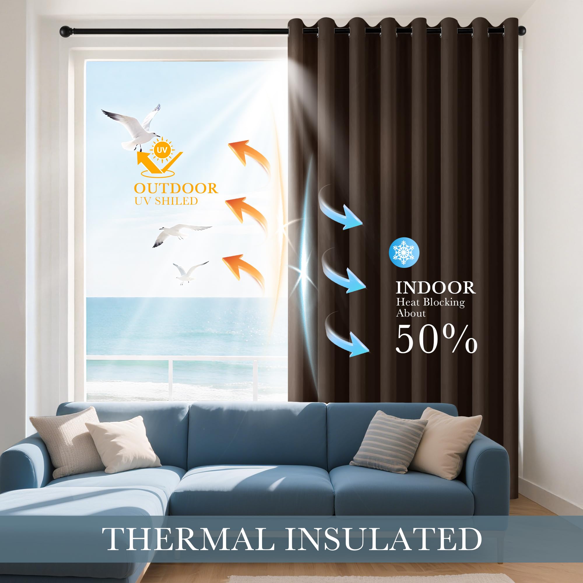 Blackout Curtain Panels (2 Count)