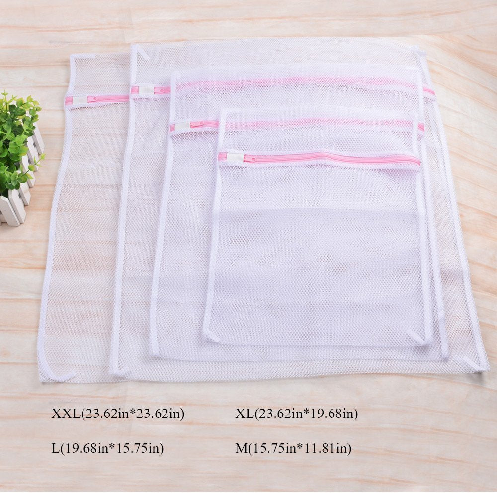 Pack of 5 Mesh Laundry Washing Bags (5 Count)