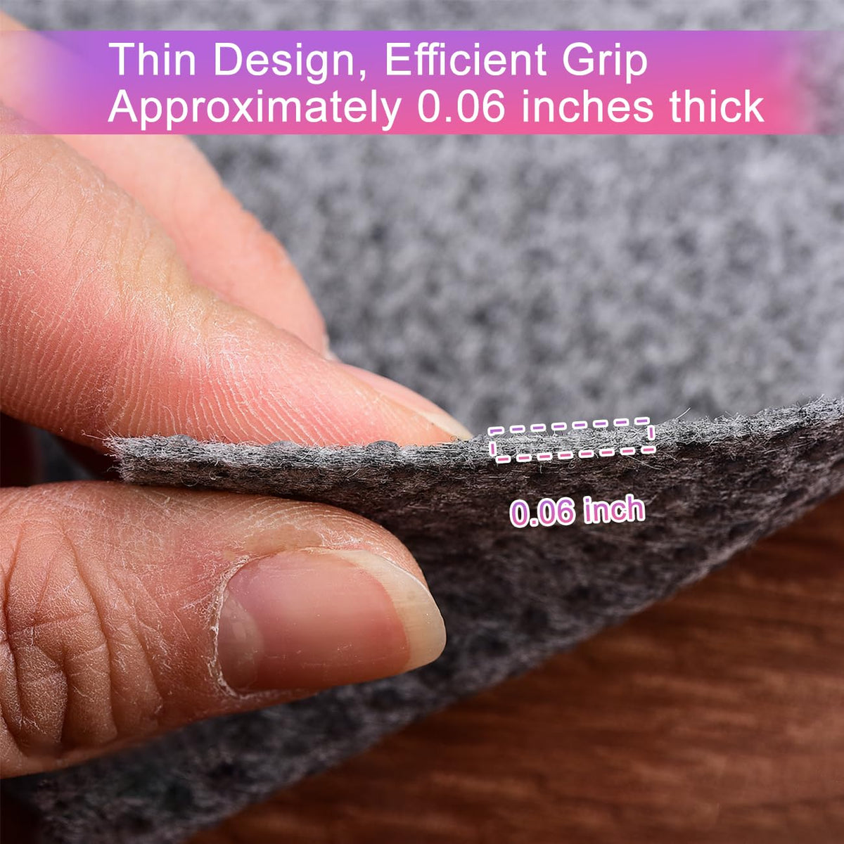 Non Slip Mattress Gripper and Area Rug Felt Pad (24 Count)