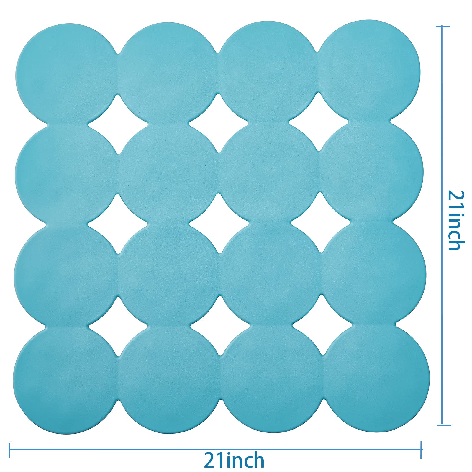 Square Shower Mat Nonslip