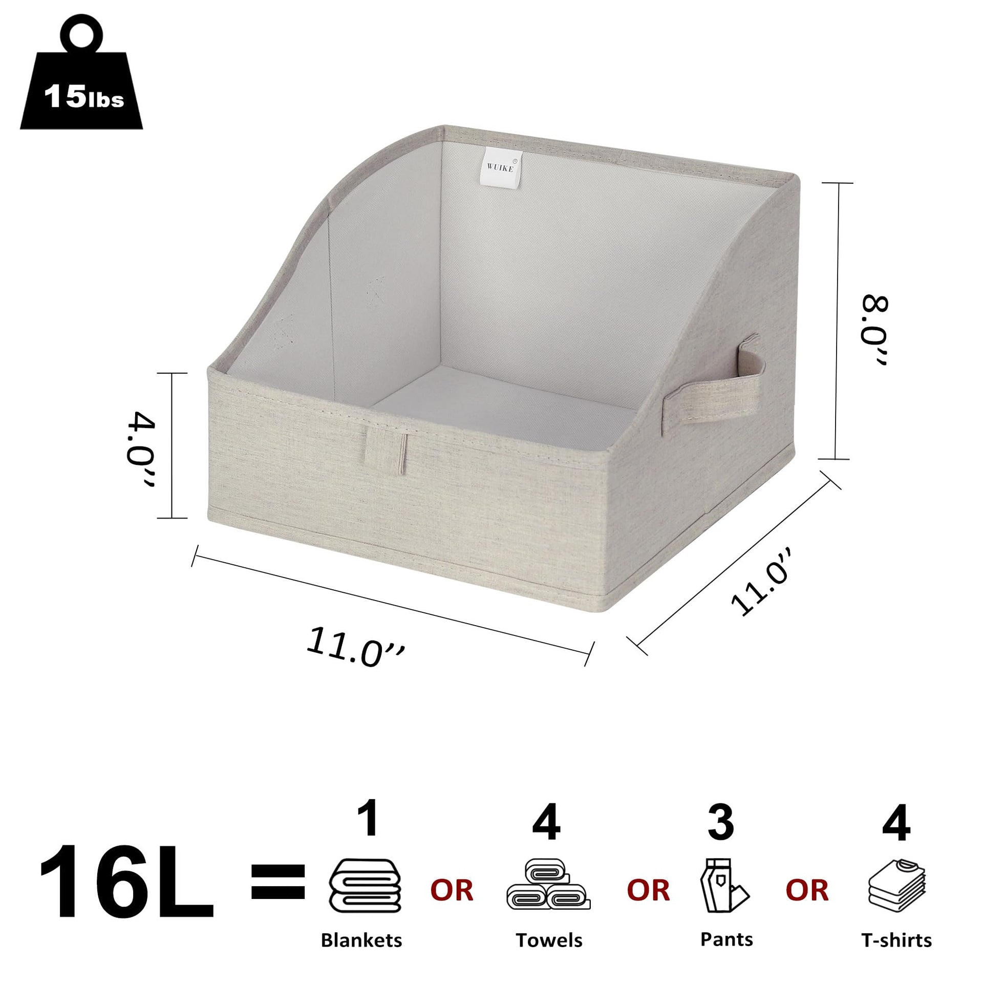 Closet Shelf Organizer (3 Count)