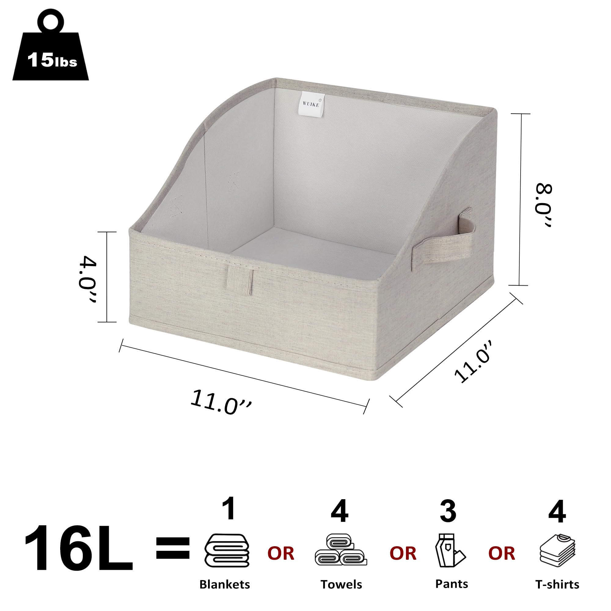 Closet Shelf Organizer (3 Count)