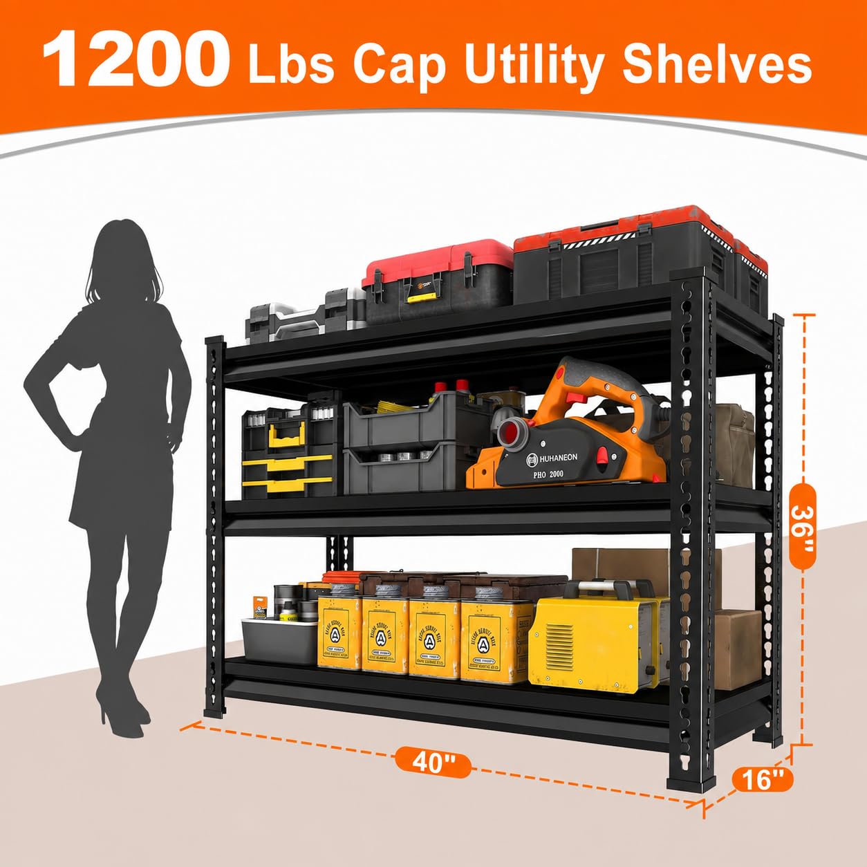 Metal Garage Shelving for Storage