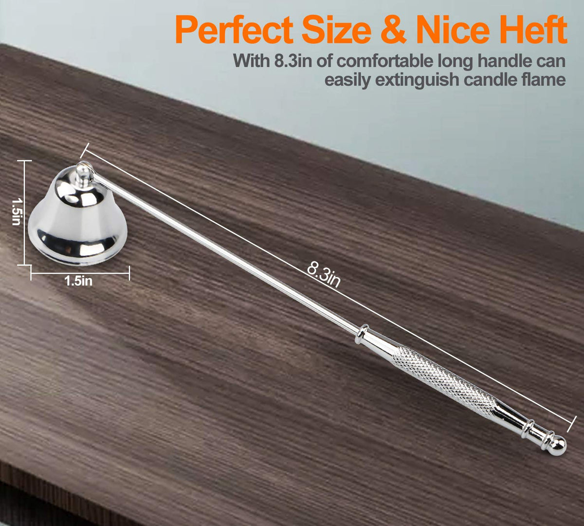 Candle Snuffer Silver