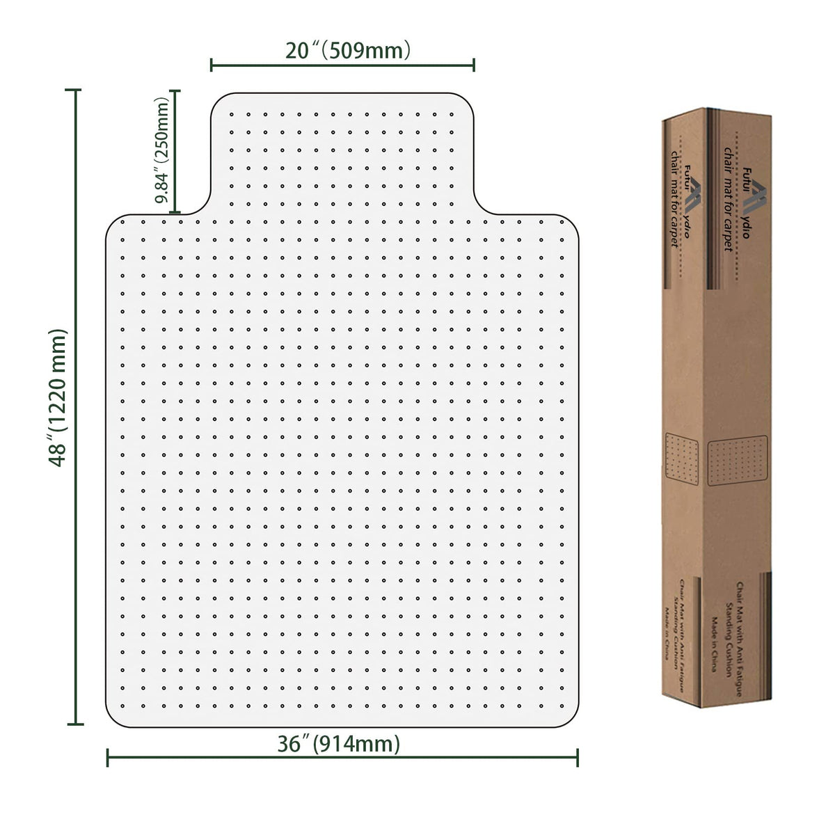 Office Chair Mat for Low Pile Carpet