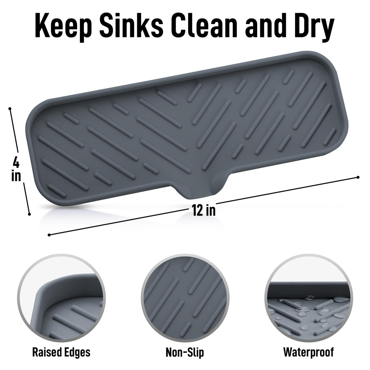 Large Silicone Sponge Holder