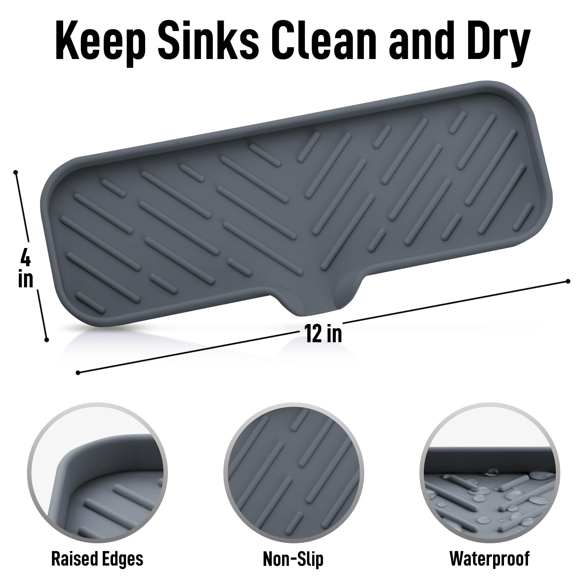 Large Silicone Sponge Holder