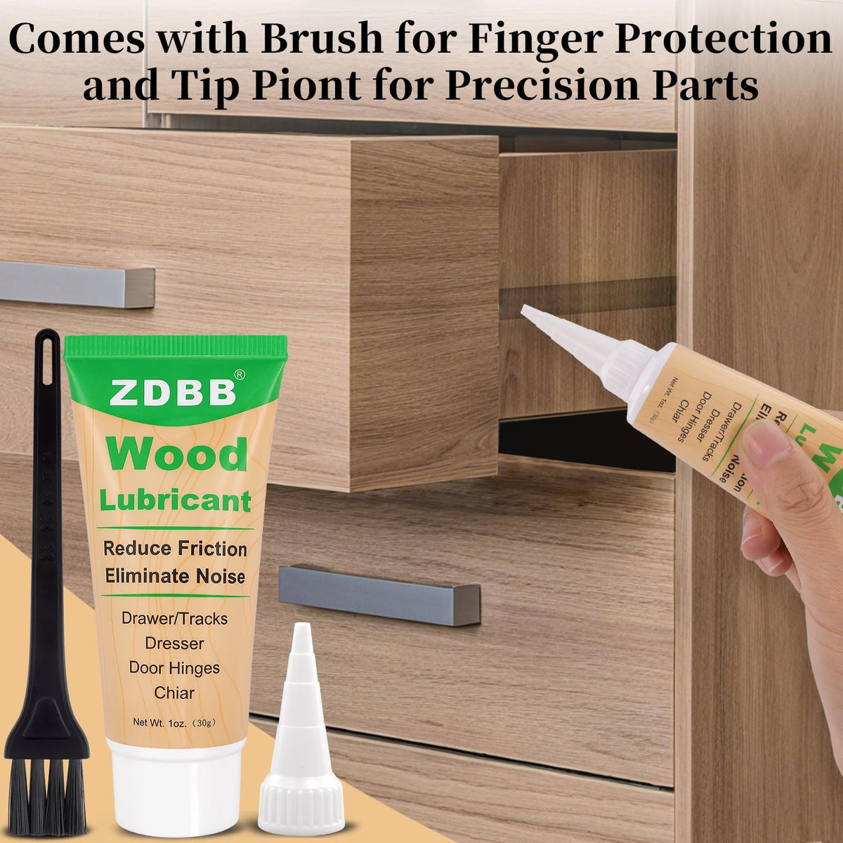 Wood Drawer Wax Lubricant Paste Door Lubricant Wear