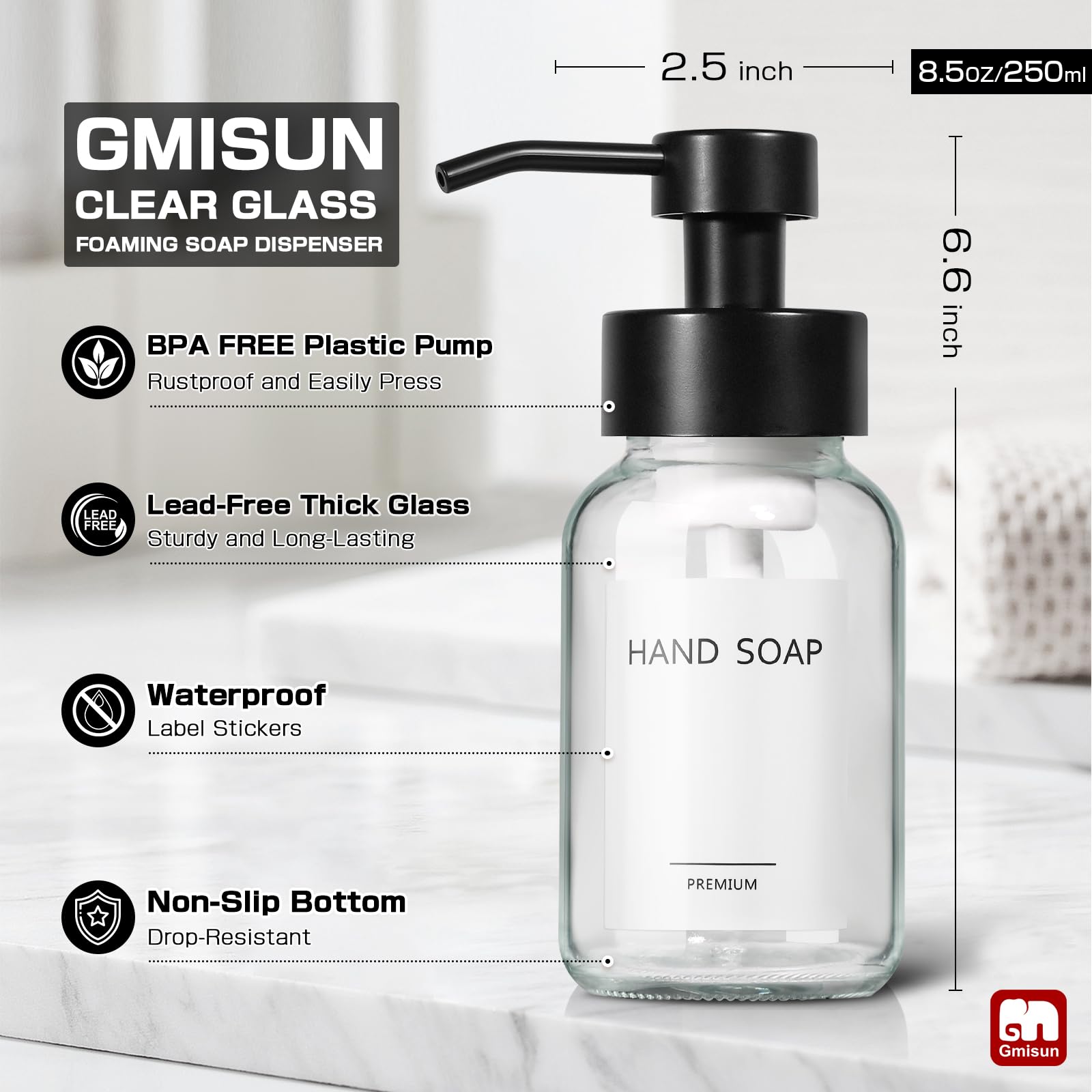 Foam Soap Dispenser (2 Count)