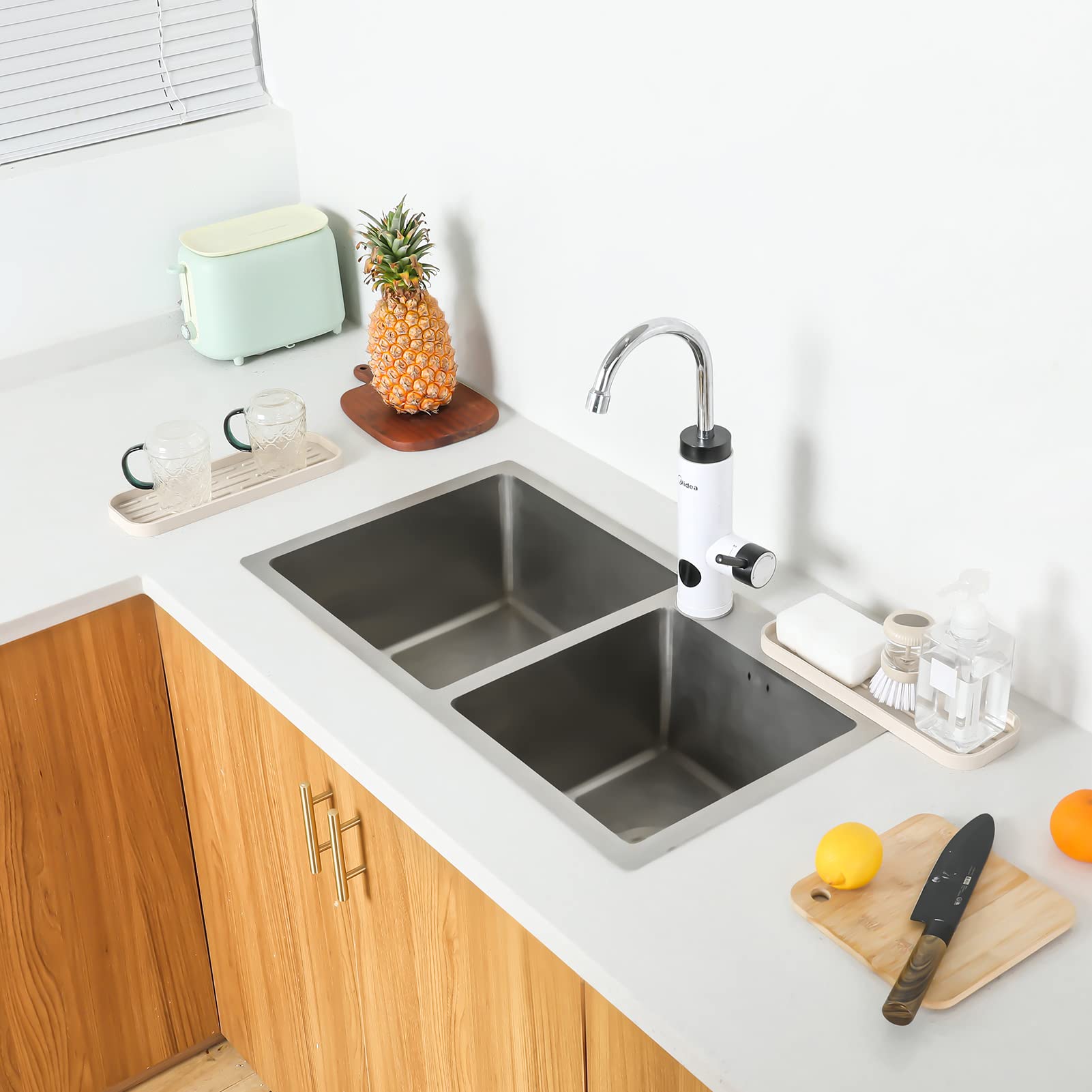 Silicone Kitchen Sink Organizer Tray for Multiple Usage