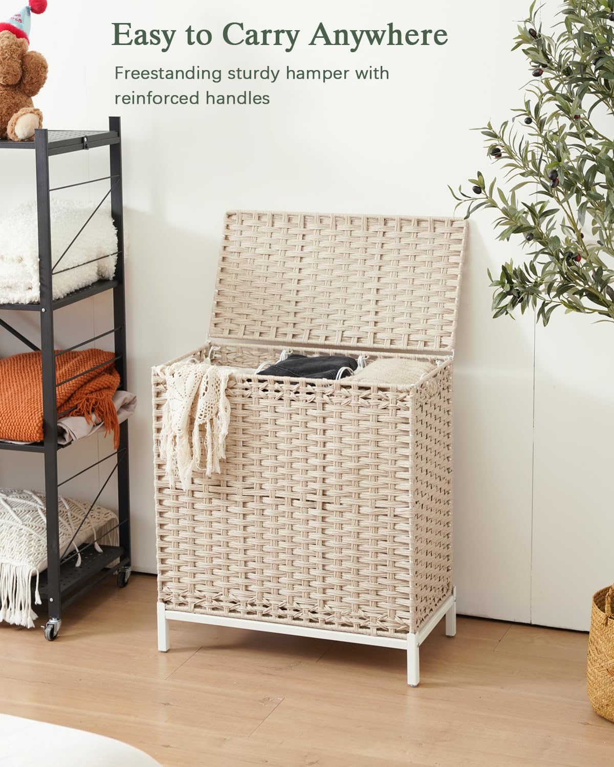 Laundry Hamper with Lid