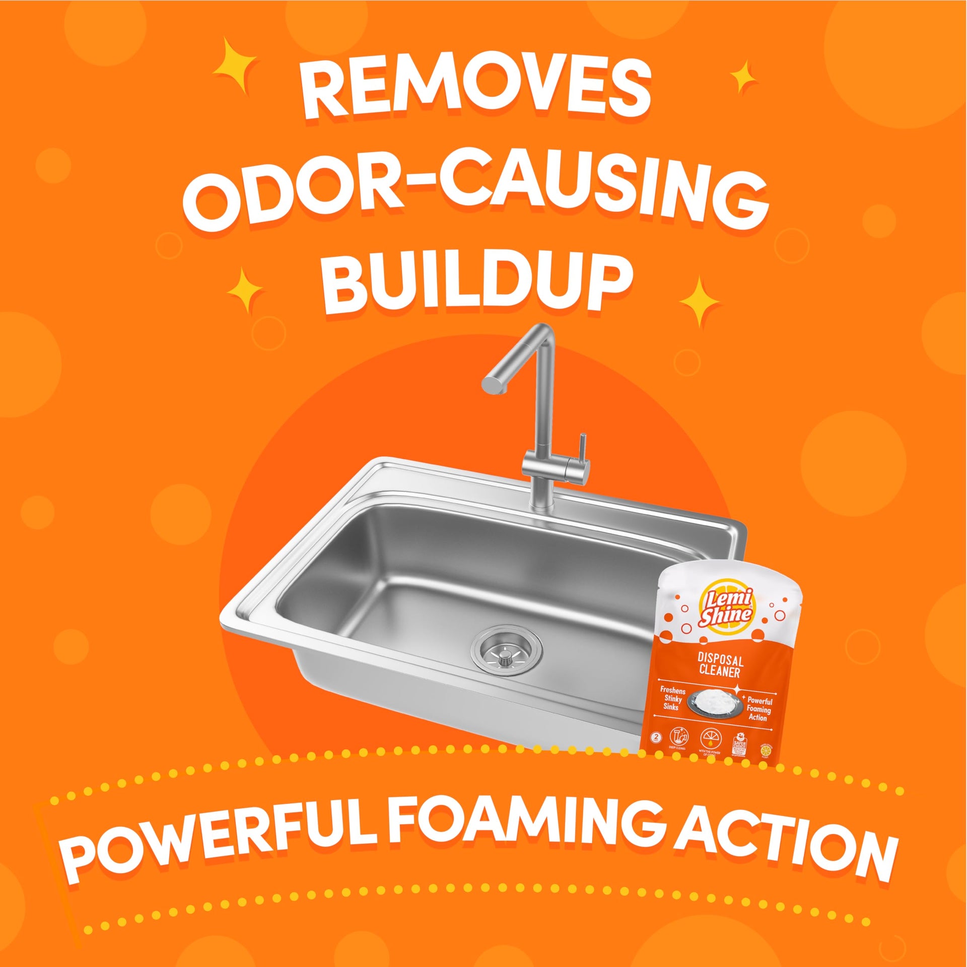 Garbage Disposal Cleaner and Deodorizer (2 Count)